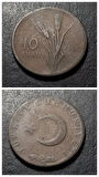 Escoines 39963687345598ba50 10 Kuruş 1960 Bronz Para