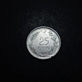Escoines Koleksiyon 39963687afda069a53 1964 Akmonital 25Kuruş Eski Madeni Para