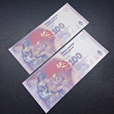 Escoines 39963688e137989400 Arjantin Seri Takipli Eva Peron 100 Pesos ÇİL para