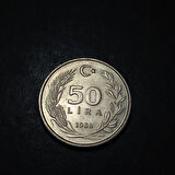 Escoines 3996368991629b9b62 1986 50lira çil %75 Bakır para