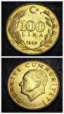 Escoines 3996368991b87f0852 1989 100 lira ççt+ %70 Bakır para
