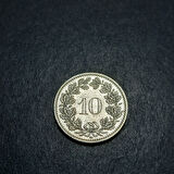 Escoines Koleksiyon 3996368ddadae51694 2011 İsviçre 10 Rappen ÇİL eski yabancı madeni para