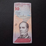 Escoines 3996368f620ef58e31 2018 Venezuela 10Bolivar ÇİL