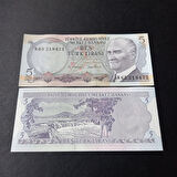 Escoines 3996368f6c5cb7c3c2 6.Emisyon 5türk-lirası K65 serisi ÇİL