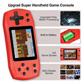 TechTic Retro El Atarisi 620 Klasik Oyun 2 Kişilik Tv Yansıtma Gamebox Mario Mini Video Oyun Konsolu