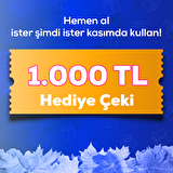 1000 TL Hediye Çeki