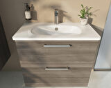 VitrA Root Round A42722 Lavabo Bataryası (Sifon Kumandalı), Krom