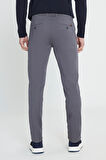 Slim Fit Dar Kesim Pamuklu Esnek Chino Pantolon