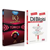 Paraf TYT IQ Türkçe Deneme ve AKM Dil Bilgisi Soru Bankası Seti 2 Kitap