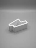 Beyaz PVC Kapı ve Pencere Emniyet Stopperi - Rüzgarla Kapanmayı Önleyici, Çocuk & Evcil Hayvan Güvenlik Takozu (Çok Renkli Dayanıklı Stopper, 7x3.7cm)