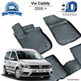 Vw Caddy 3D Havuzlu Paspas 2016-2020