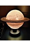 Saturn  satürn masa  Lambası hediyelik
