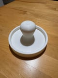 3D Baskı 100 mm Hamburger Köfte Kalıbı Pres Köfte Şekillendirici Mutfak Aksesuarı