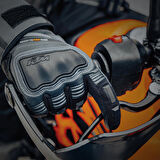 KTM Tourrain V2 WP Gloves Deri Eldiven WP Motorcu Tur Eldiveni