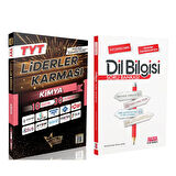 Liderler Karması TYT Kimya 10 Yayın 30 Deneme ve AKM Dil Bilgisi Soru Bankası Seti 2 Kitap