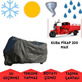 Kuba Pikap 200 Max Kasalı Motor Brandası Su Geçirmez