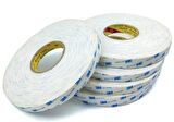 9r110w Çift Taraflı Beyaz Köpük Bant - 38 Mm Genişlik - 2 Metre Uzunluk
