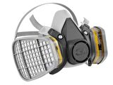 6200 Yarım Yüz Maskesi (medium) + 6057 Abe1 Maske Filtresi (1 Çift)