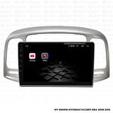 Araç Multimedya Hyundai Accent Era Android 12 Carplay 4Gb Ram + 64Gb Hdd Navigasyon Ekran MYW