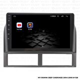 Araç Multimedya Jeep Cherokee Android 12 Carplay 4Gb Ram + 64Gb Hdd 1999-2004 Navigasyon Ekran MYW
