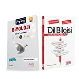 Limit TYT AYT Biyoloji ve AKM Dil Bilgisi Soru Bankası Seti 2 Kitap