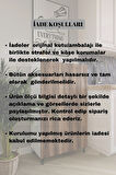 3 Raflı 4bölmeli Erzak Dolabı Mutfak Dolabı Banyo Dolabı Ayakkabılık Antrasit