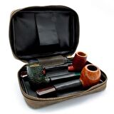 Rattray’s Peat Pipe Bag 3 Taba Deri Pipo Çantası