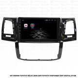 Araç Multimedya Toyota Hilux Android 12 Carplay 4Gb Ram + 64Gb Hdd 2006-2011 Navigasyon Ekran MYW