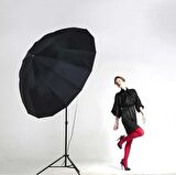 Godox UB-L3 60" 150cm Büyük Siyah / Gümüş Şemsiye