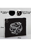 TATTOO TABLET/PORTFÖY ÇANTA - ASTARLI 30x21 cm SİYAH