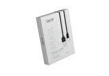 Deji Oppo Micro USB Şarj ve Data Kablosu Örgülü Siyah 1.2M