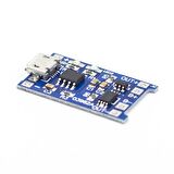 TP4056 Akım Korumalı 1A Lipo Batarya Şarj Modülü (Micro USB)