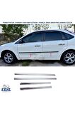 Ford Focus 2 SEDAN Krom Yan Kapı Çıtası 4 Parça 2005-2008 Arası P.ÇELİK