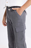 DeFacto Erkek Çocuk Standart Paça Müslin Pantolon C2608A824SMGR452
