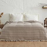 Karaca Home Kh Levı Sutlu Kahve Cıft Kısılık Pıke