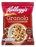 Kellogg's Granola 60 Gr x15 Adet,Çikolata Parçacıklı&Fındık,Meyveli,Antep Fıstıklı&Beyaz Çikolata