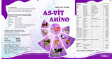 Asvit 1lt Zengin İçerikli Hayvan Destek Minerali (Amino asit,Vitamin)-(Ufakbaş-Büyükbaş-kuş grubu)