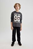 DeFacto Erkek Çocuk Jogger Paraşüt Basic Pantolon B6602A824SMBK27
