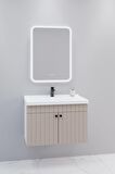 Avien 80 Cm Banyo Dolabı Cmr Led Aynalı - Boy Dolap Hariç
