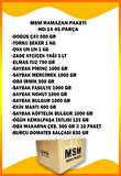 Ramazan Kolisi Erzak Paketi Mega Paket 45 Parça Çocuklar Için Çikolatalı Toplam 19kg No :14