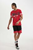 DeFactoFit NBA Chicago Bulls Standart Fit Bisiklet Yaka Kısa Kollu Tişört A1995AX24SMRD296