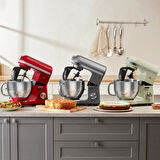 Karaca Mastermaid Chef Pro Çift Kollu Stand Mikser Cool Gray 1750 W