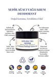 Sedir Ağacı Yağlı Krem Deodorant 40 ml. %100 Doğal