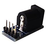 DC-005 5.5 x 2.1 mm Siyah DC Güç Adaptörü Jak Soketi Modülü