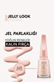 Flormar Jel Görünümlü Parlak Oje (uçuk Pembe) - Jelly Look Nail Enamel - Jl25 Soft Cloud - 8690604282197