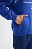 DeFactoFit NBA Miami Heat Boxy Fit Kapüşonlu Kanguru Cepli Kalın Sweatshirt D3229AX24WNBE181