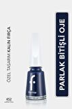 Flormar Klasik Parlak Bitişli Yüksek Pigmentli Oje - Nail Enamel- 452 Marıne Lover New- 8682536036139