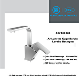 Ar Lunetta Lavabo Bataryası Kuğu Borulu 102188108