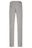 Gri Regular Fit Kanvas Pantolon | 52
