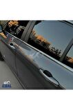 FİAT Egea SEDAN  Krom Cam Çıtası 4 Parça 2015 Üzeri Paslanmaz Çelik